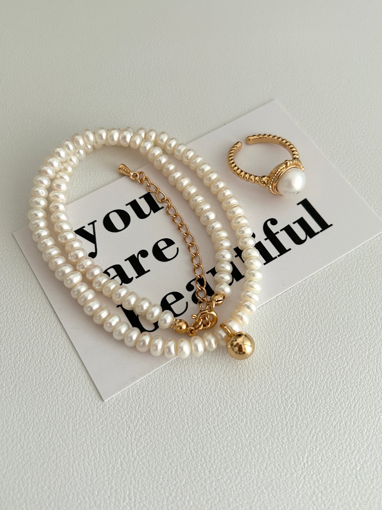 Pearl Ring - Mirror