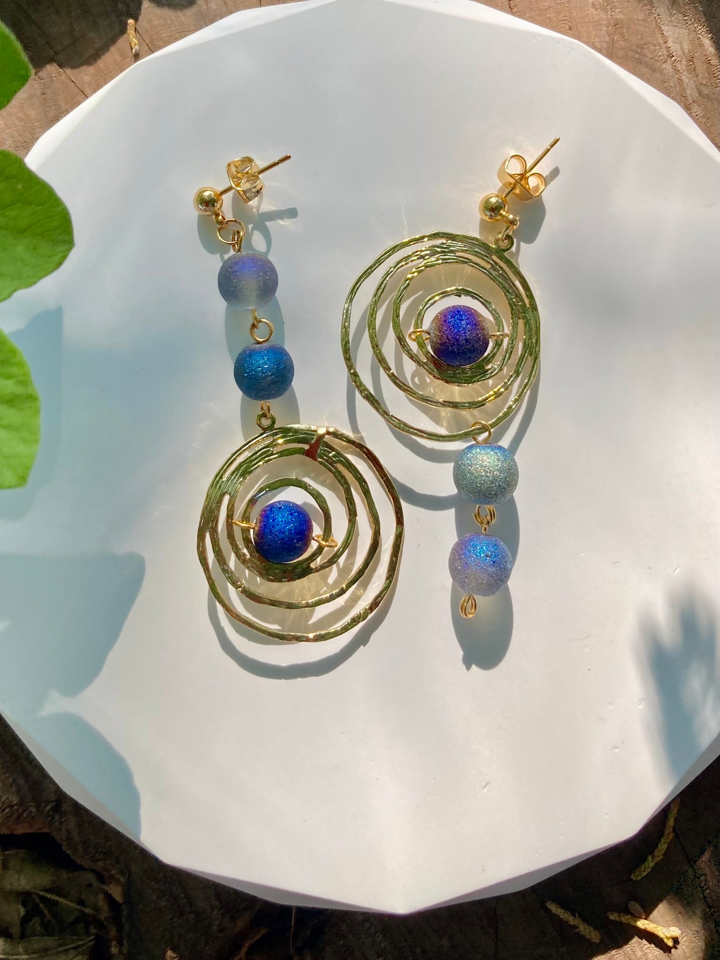 Blue Planet Earrings