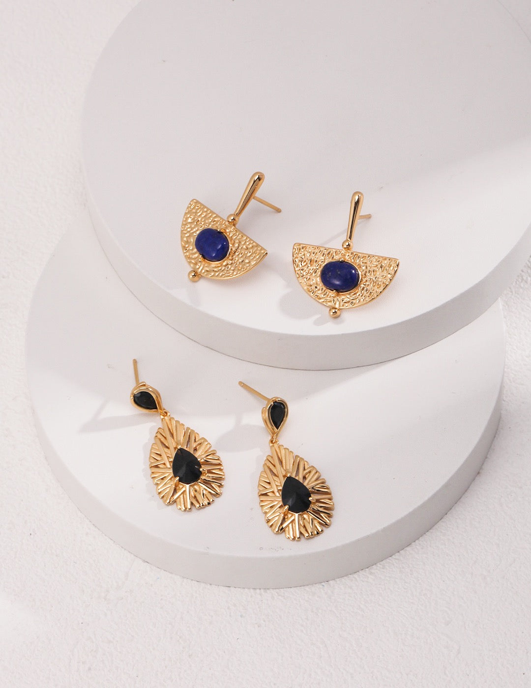Lapis Moonlight Earrings