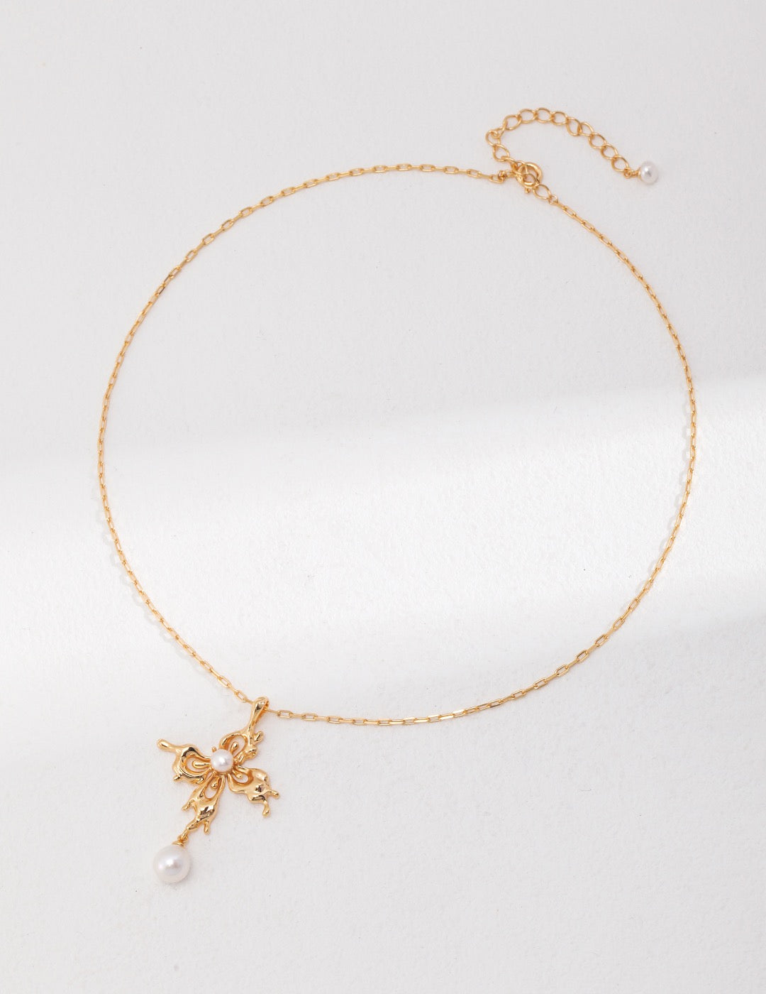 Butterfly Sterling Silver Necklace