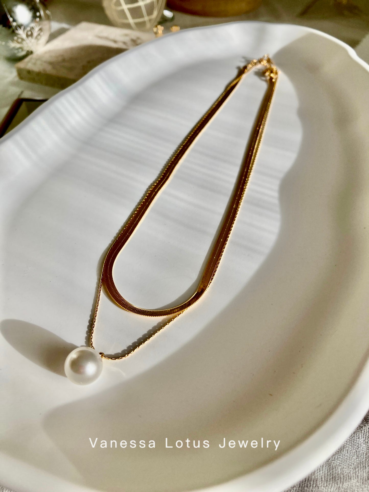 Snake chain necklace