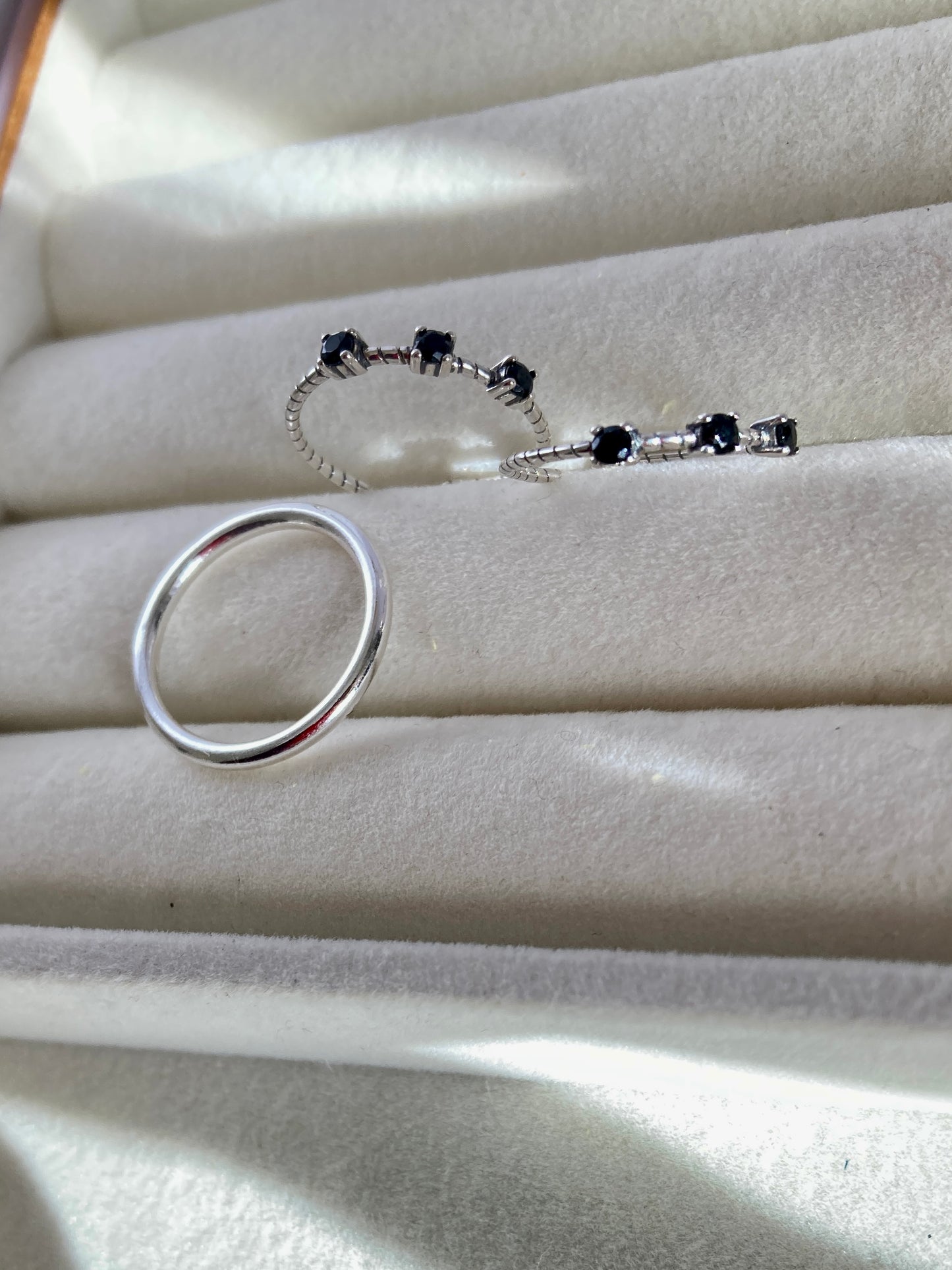 Black Zircon Ring