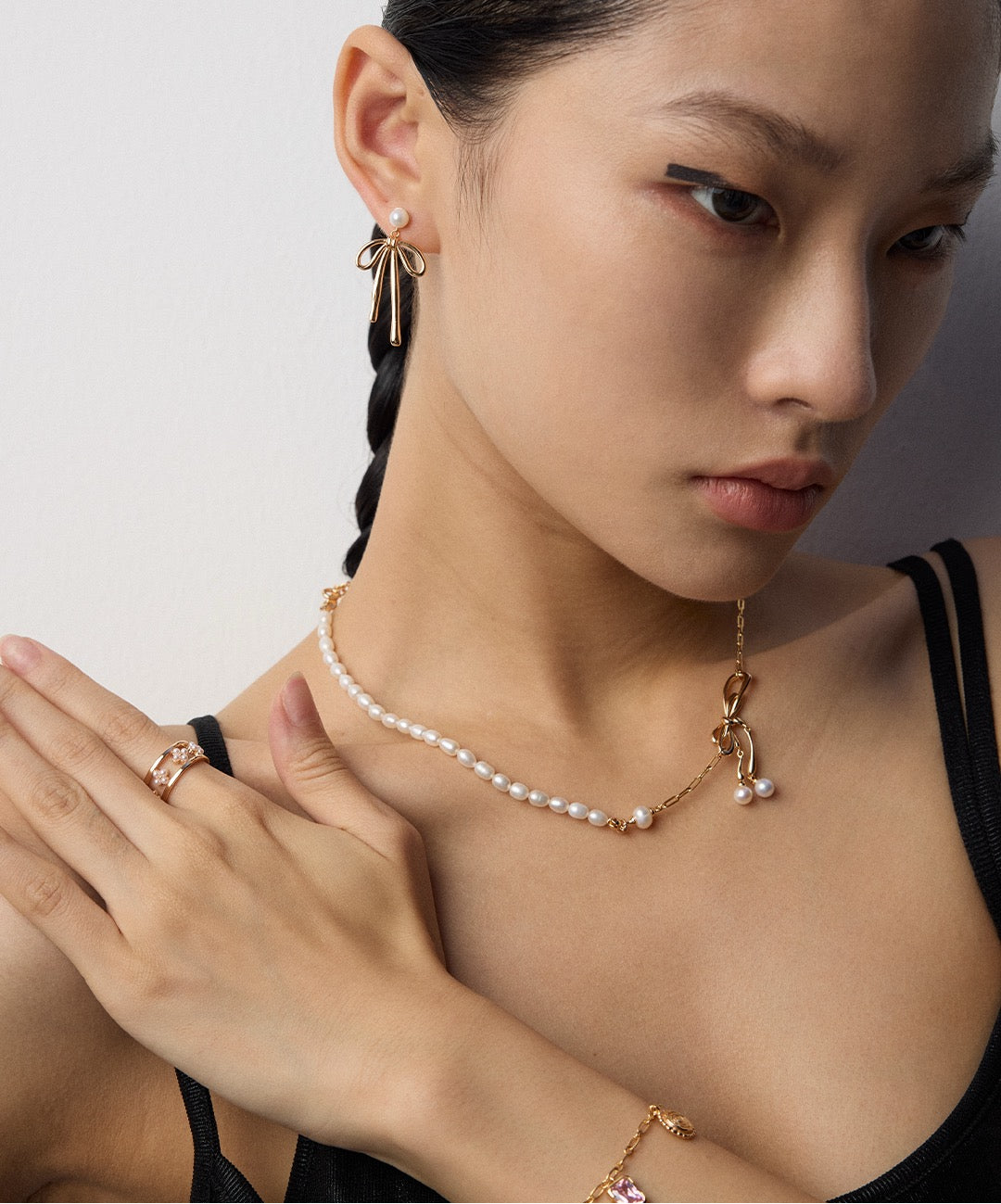 Sterling Silver and Pearl Necklace