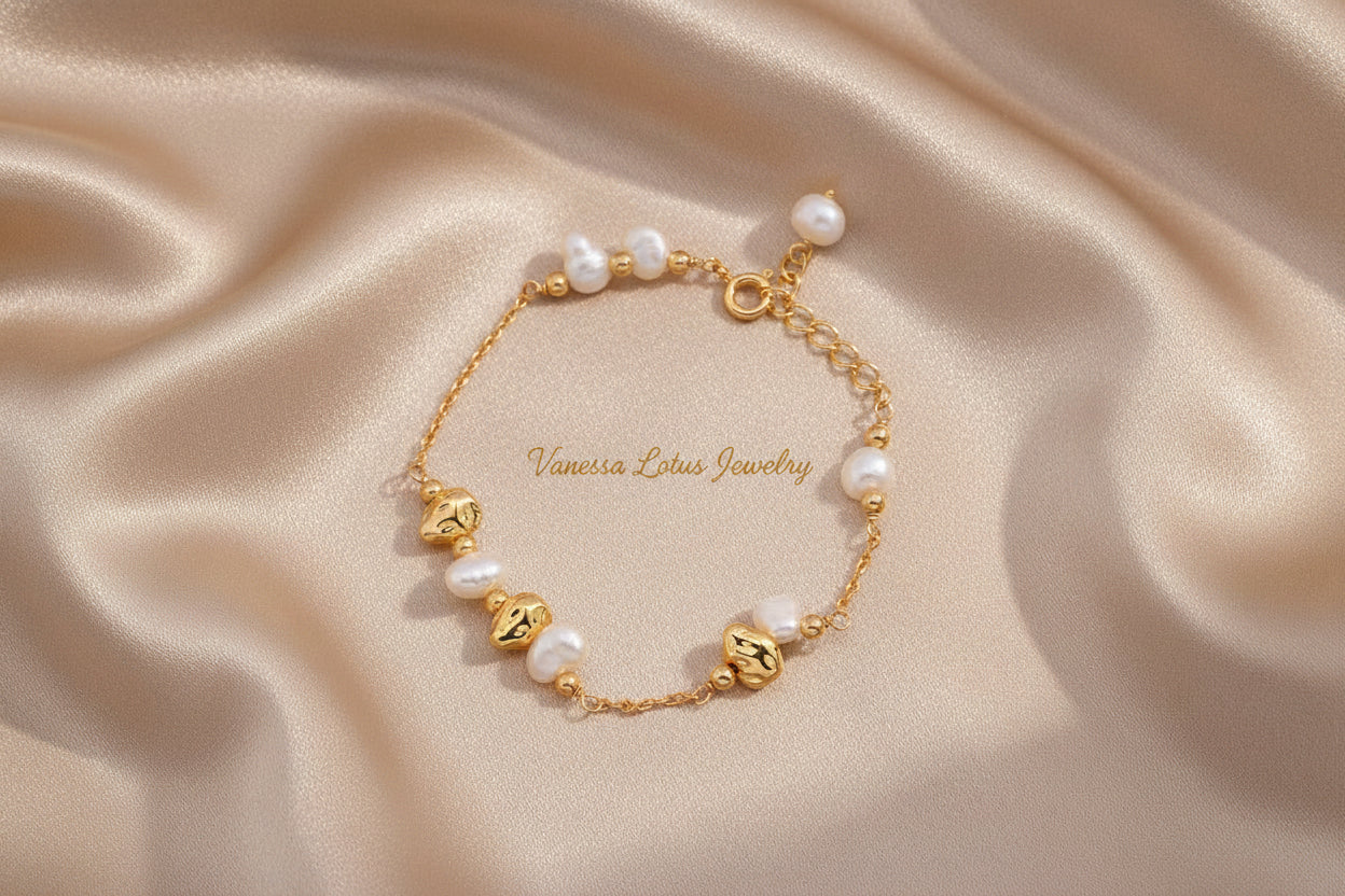 Pearl and Sterling Silver Necklace