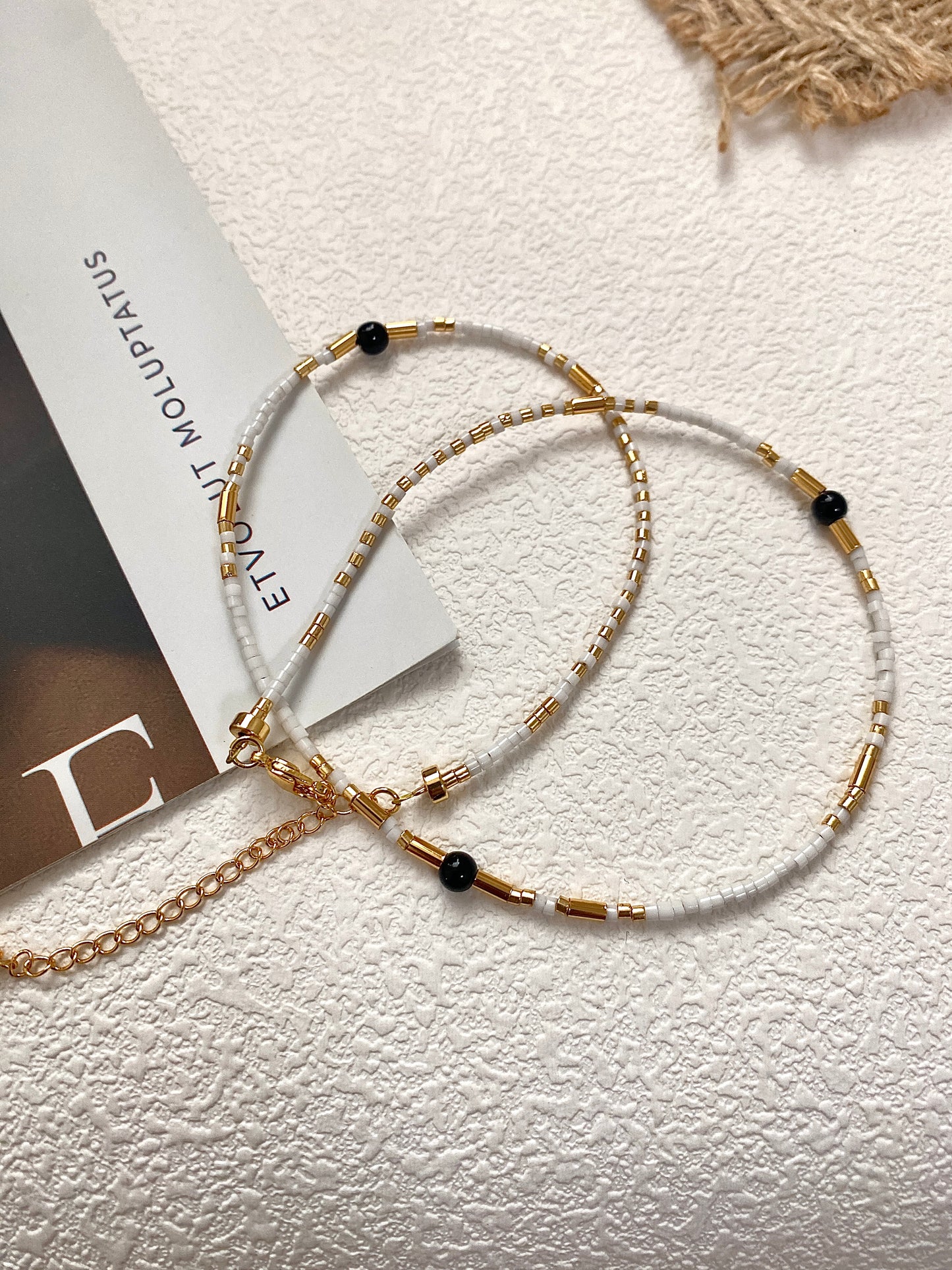Minimalist Beaded Necklace