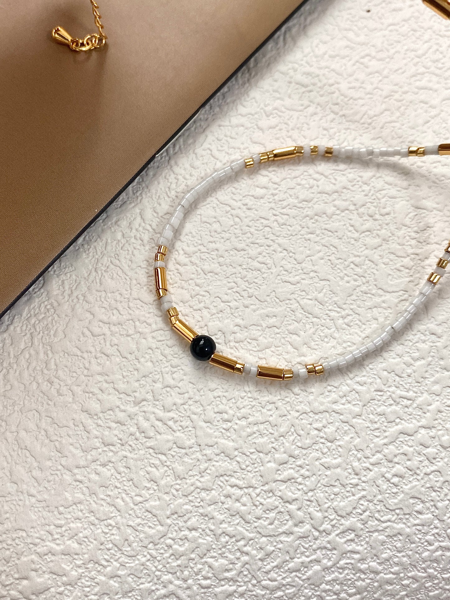 Minimalist Beaded Necklace