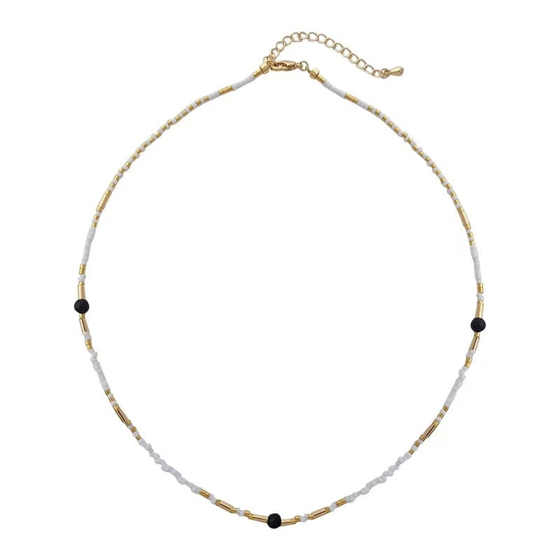 Minimalist Beaded Necklace