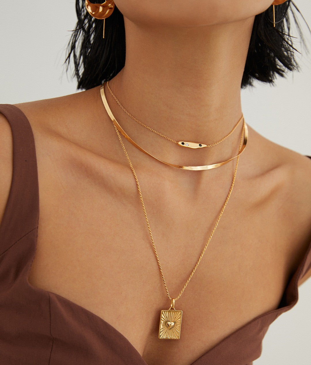 Golden Heart Pendant