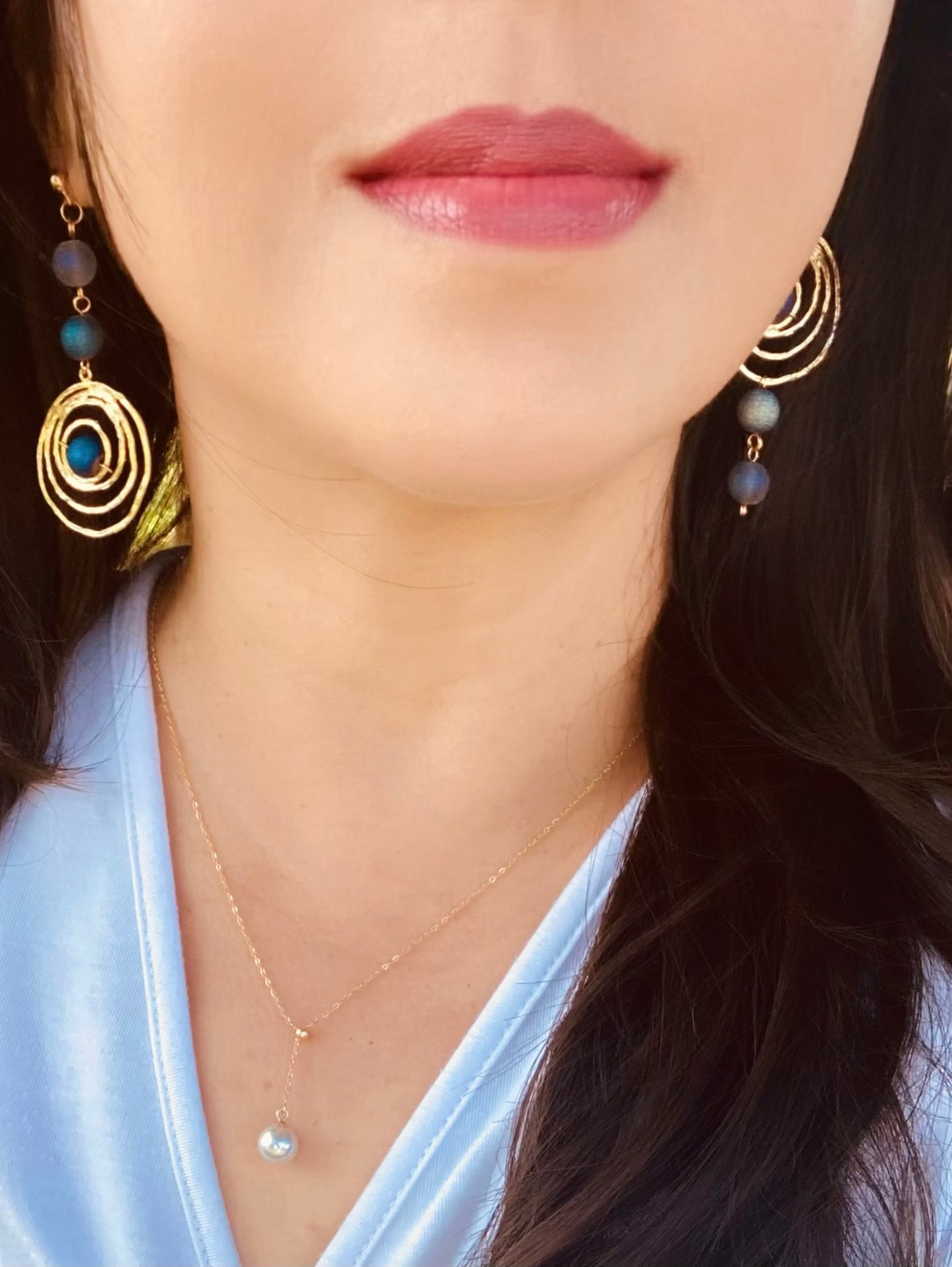 Blue Planet Earrings