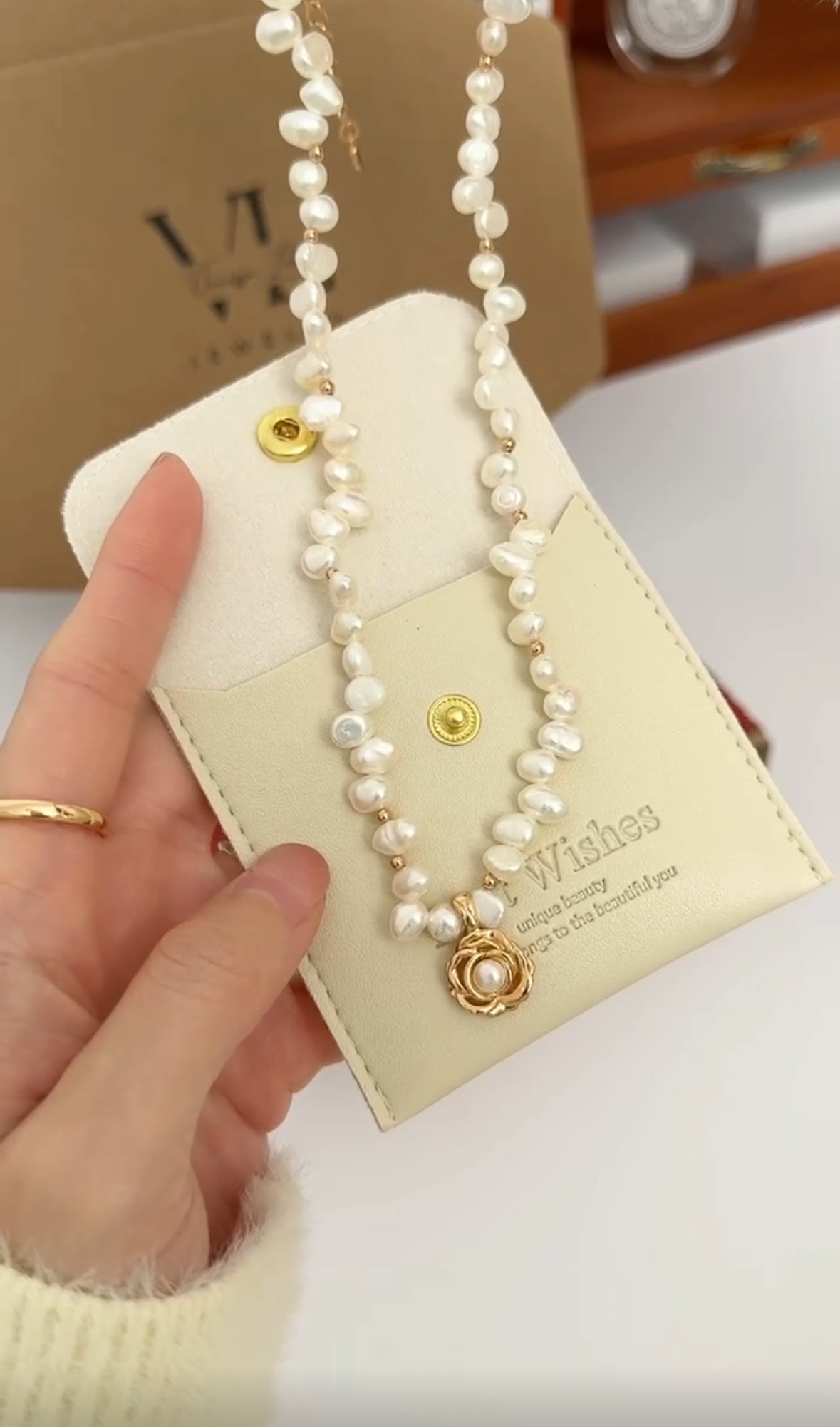 Baroque Pearl Necklace