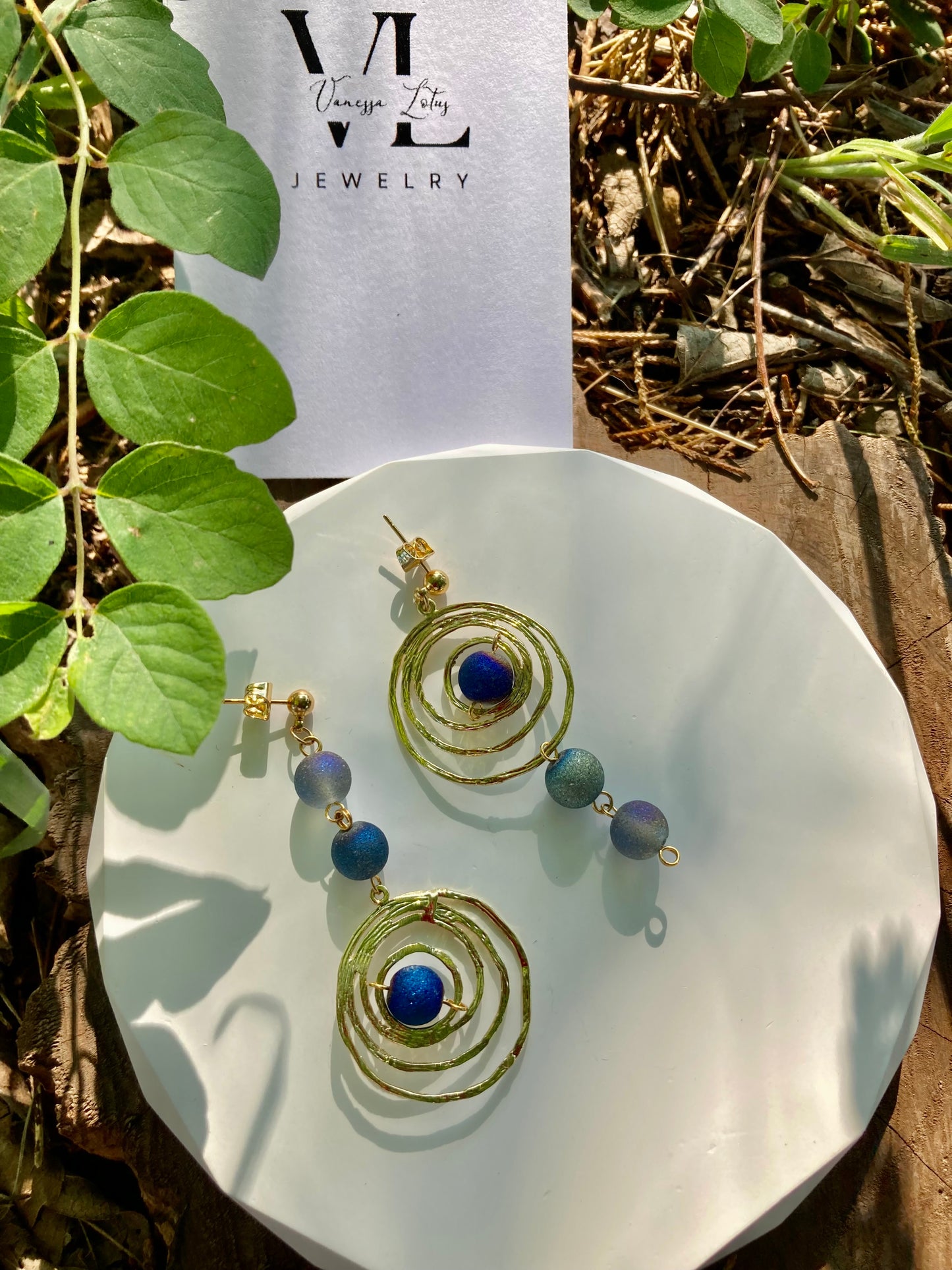 Blue Planet Earrings