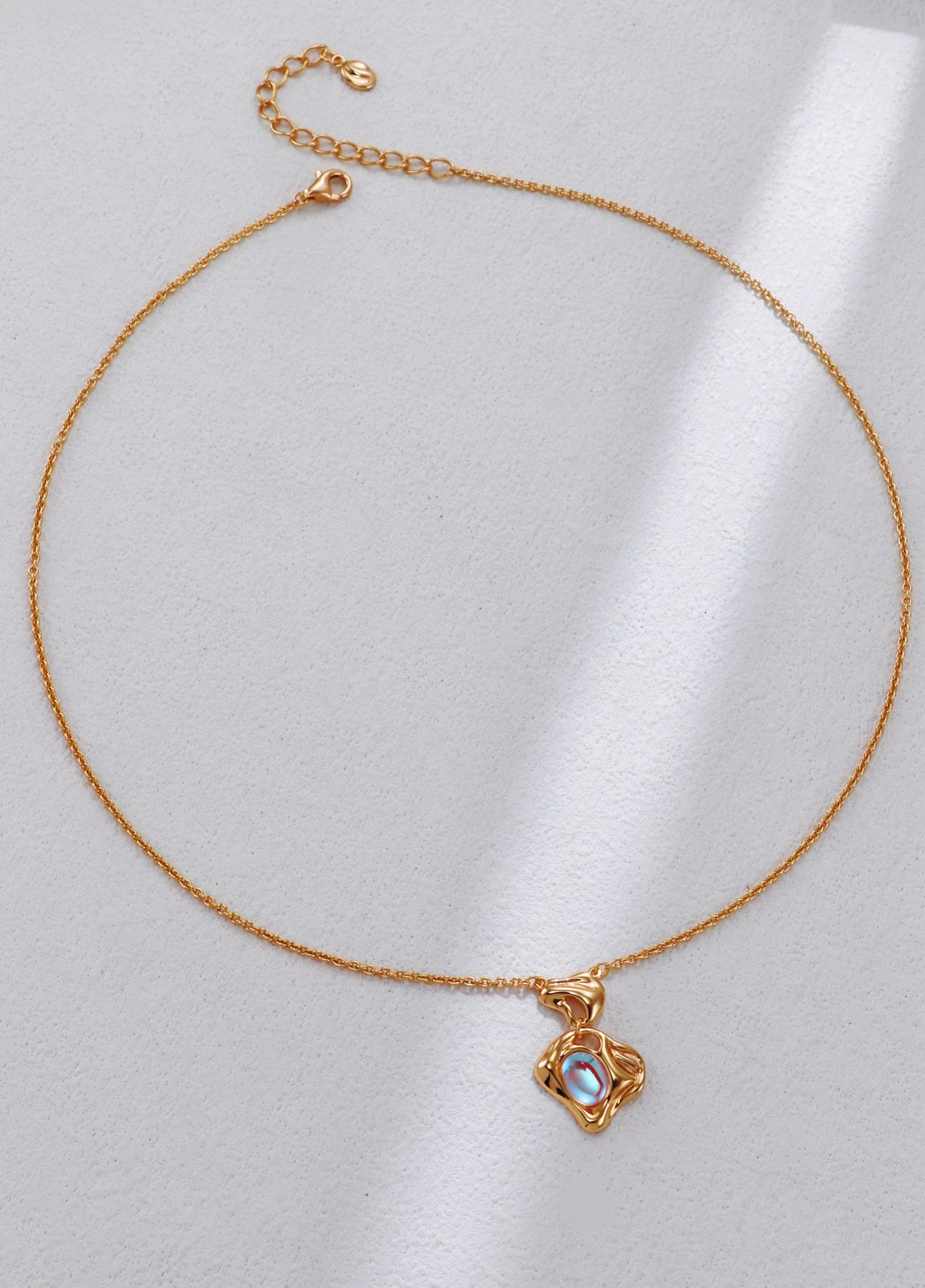 S925 Silver Vintage Moonstone Necklace