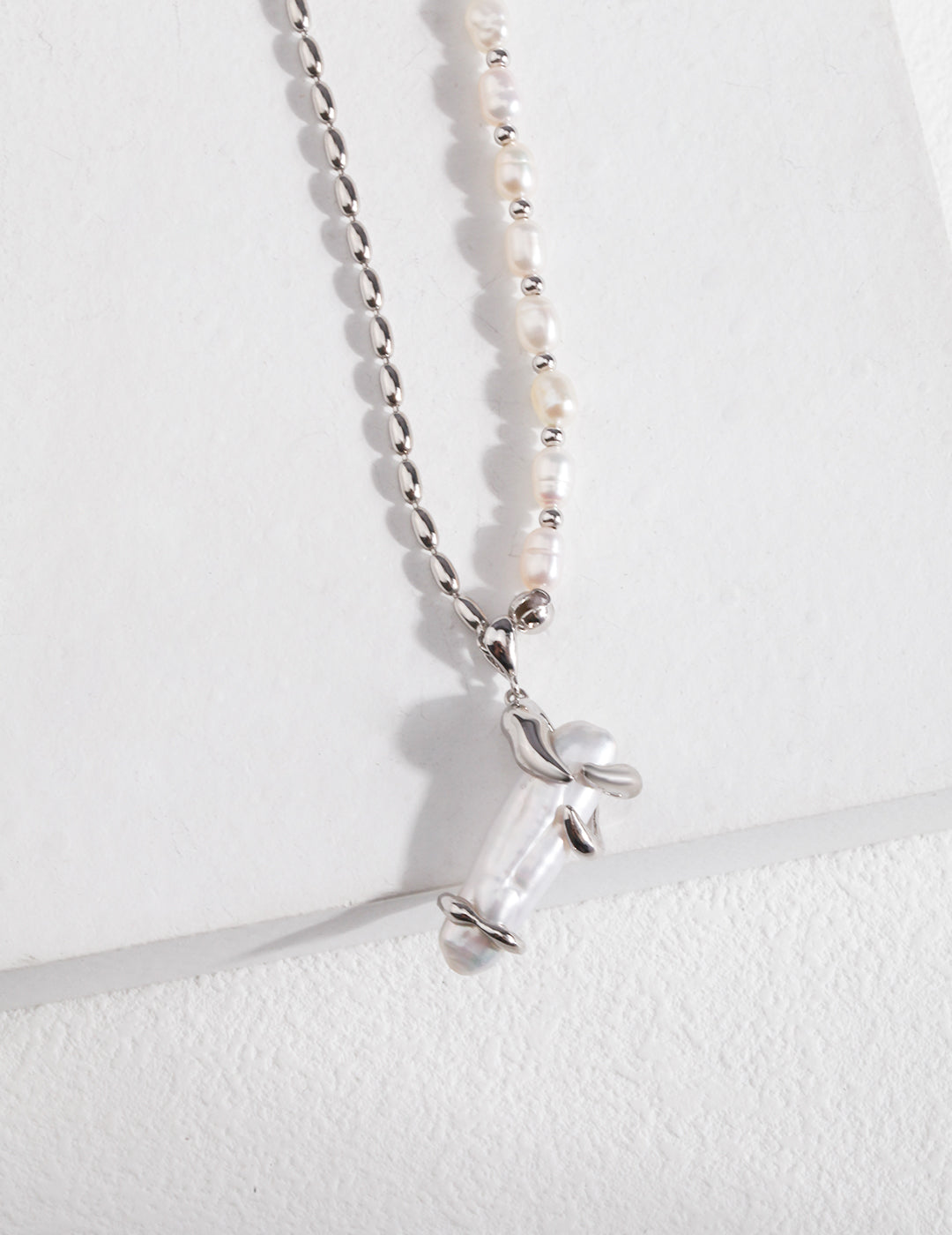 Baroque Gold Embrace Pearl Set