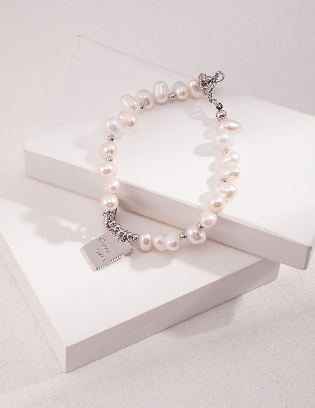Eternal Luck Pearl Bracelet