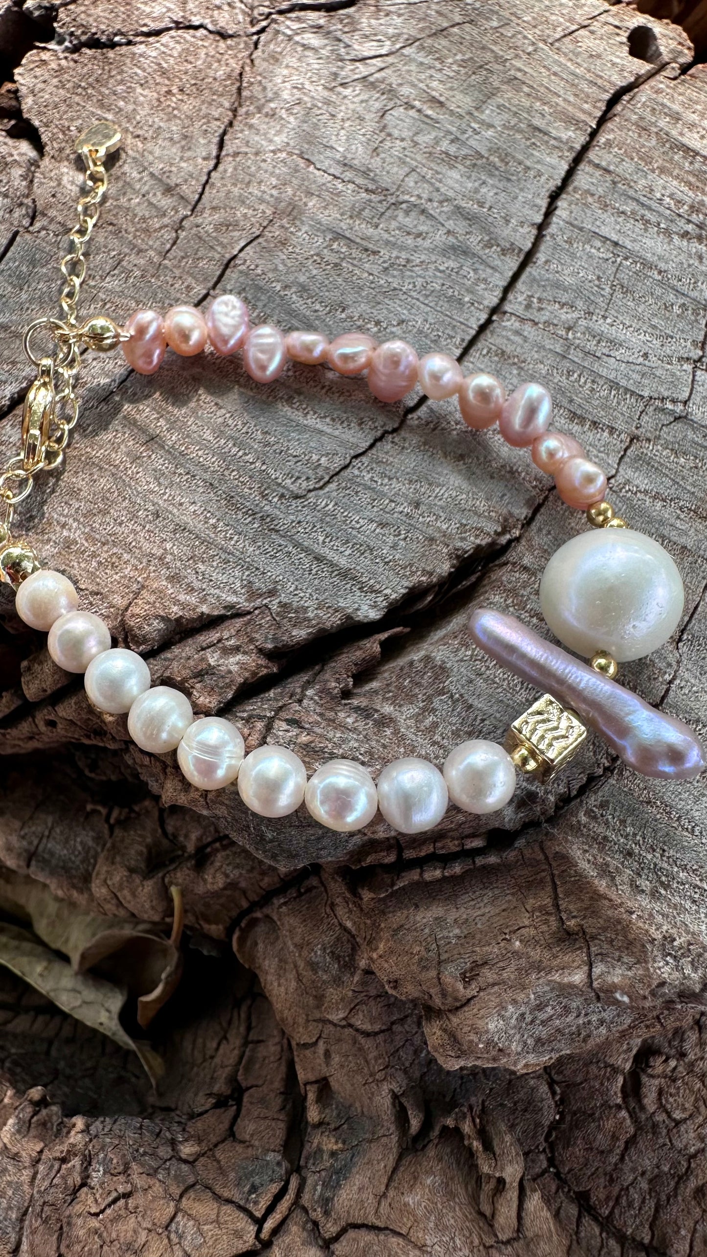 Little Princess Baroque Pearl Bracelet