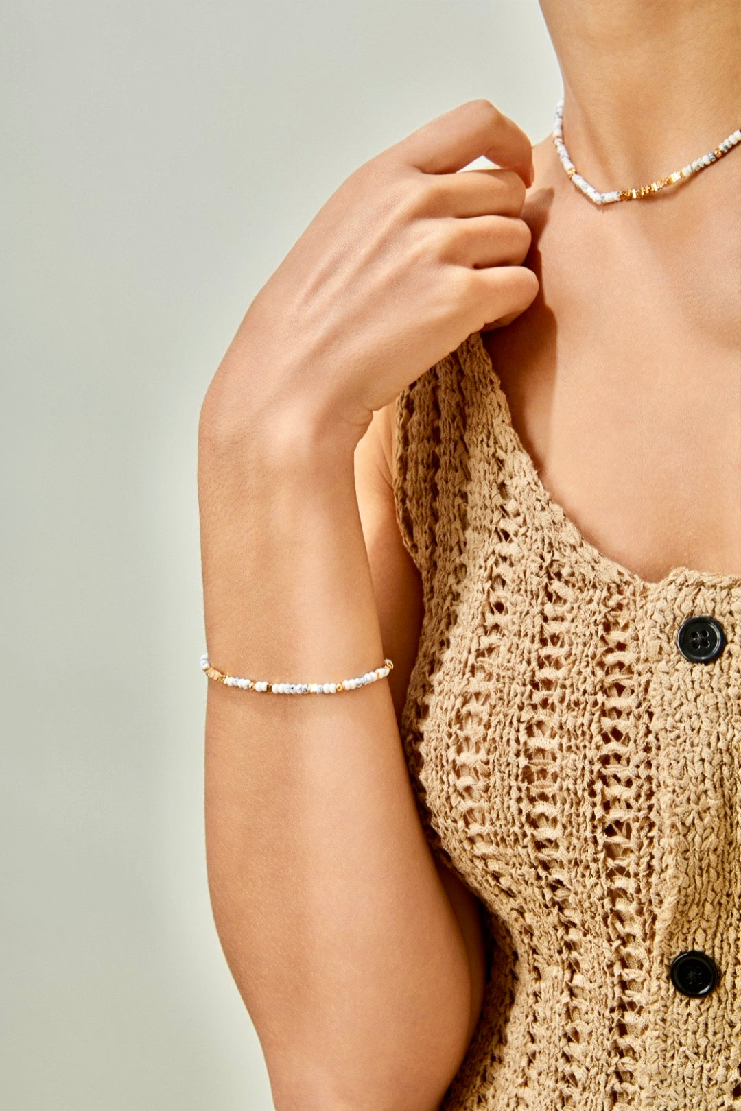 Far Mountain Necklace and Bracelet