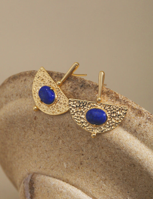 Lapis Moonlight Earrings