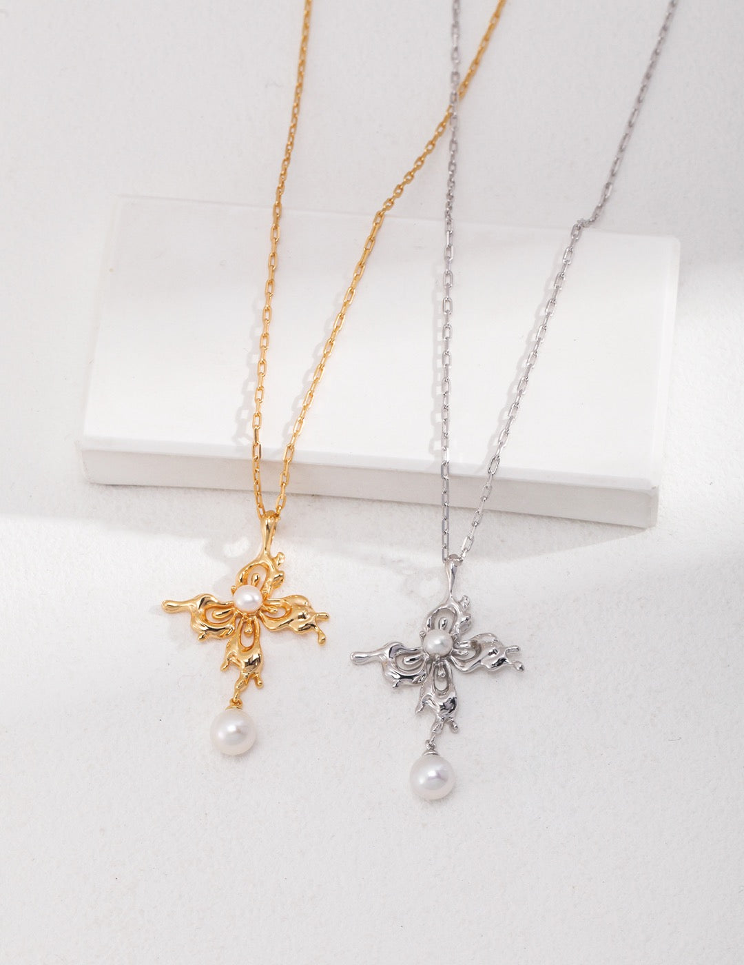 Butterfly Sterling Silver Necklace
