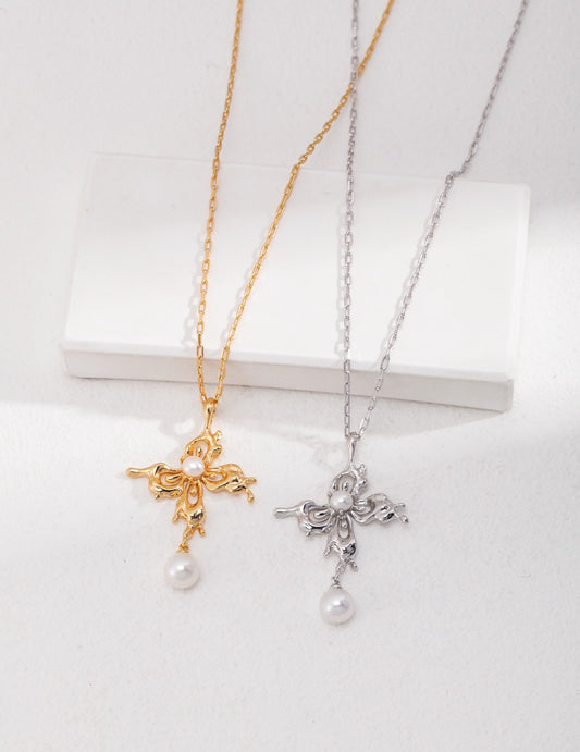 Butterfly Sterling Silver Necklace