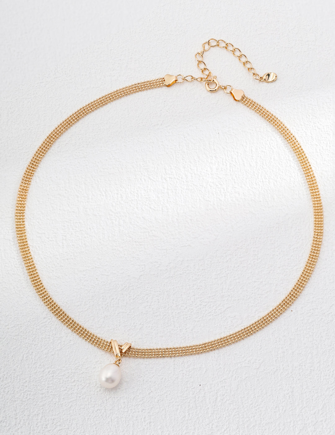 Golden Grace Pearl Necklace