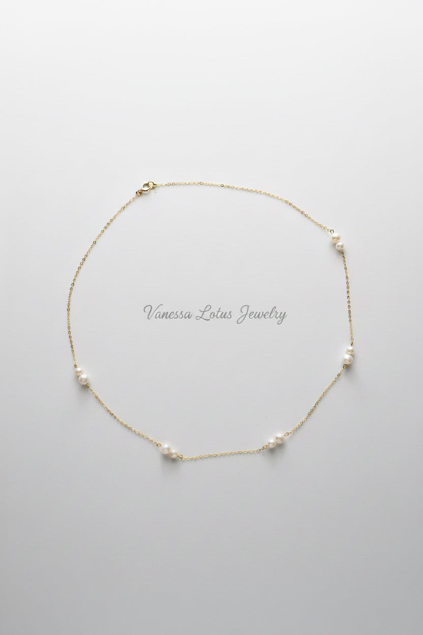 Minimalist Station Necklaces