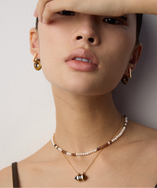 Golden Prism Tiger’s Eye Necklace