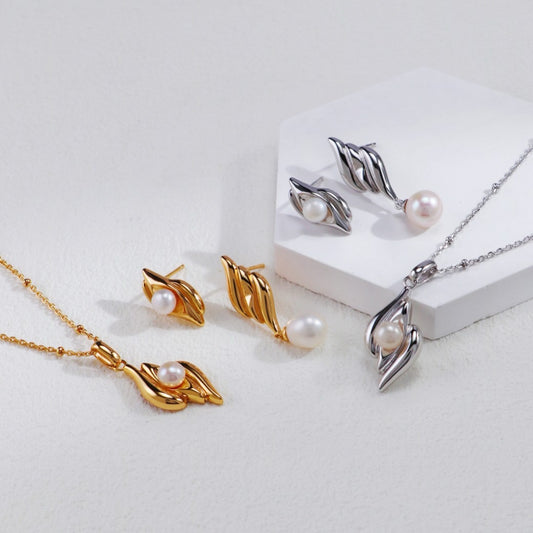 Dew Necklace and Earrings Set