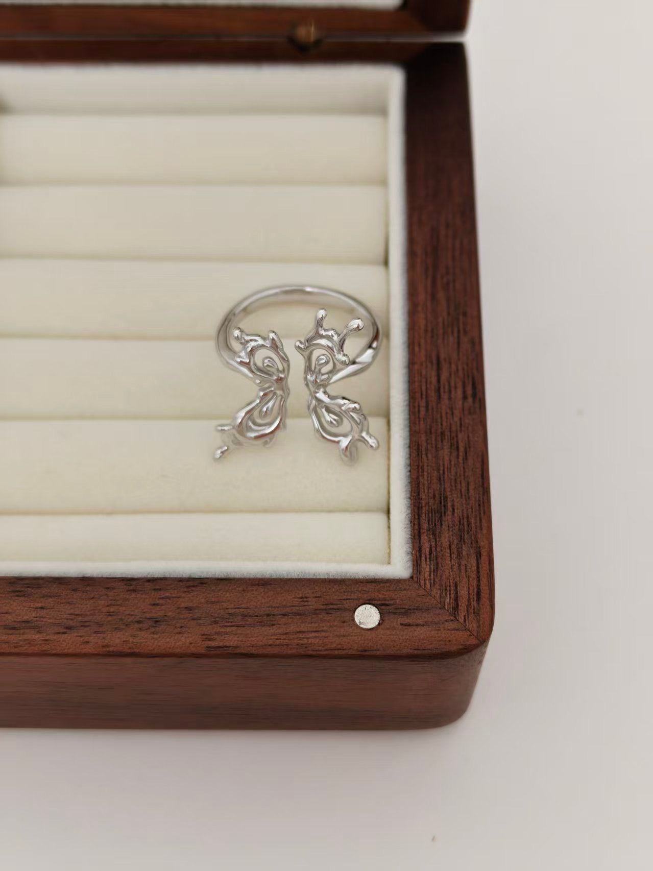 Butterfly Sterling Silver Ring