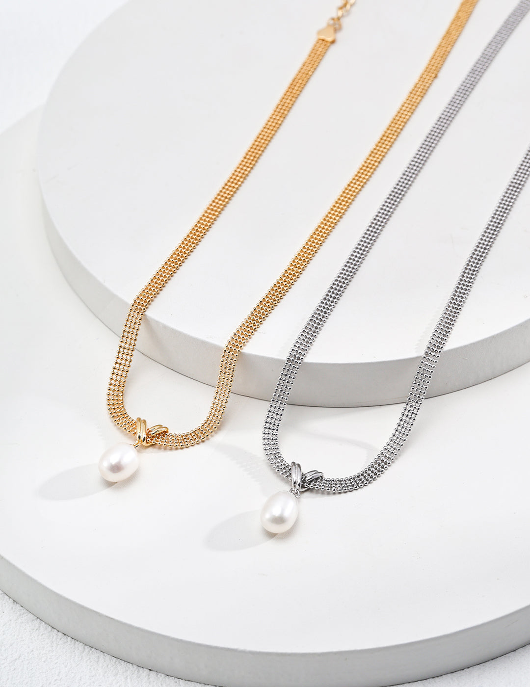 Golden Grace Pearl Necklace