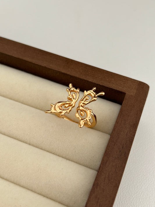 Butterfly Sterling Silver Ring