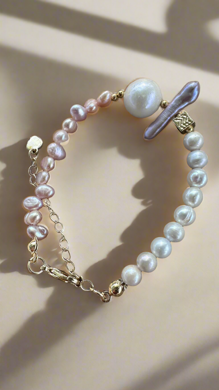 Little Princess Baroque Pearl Bracelet