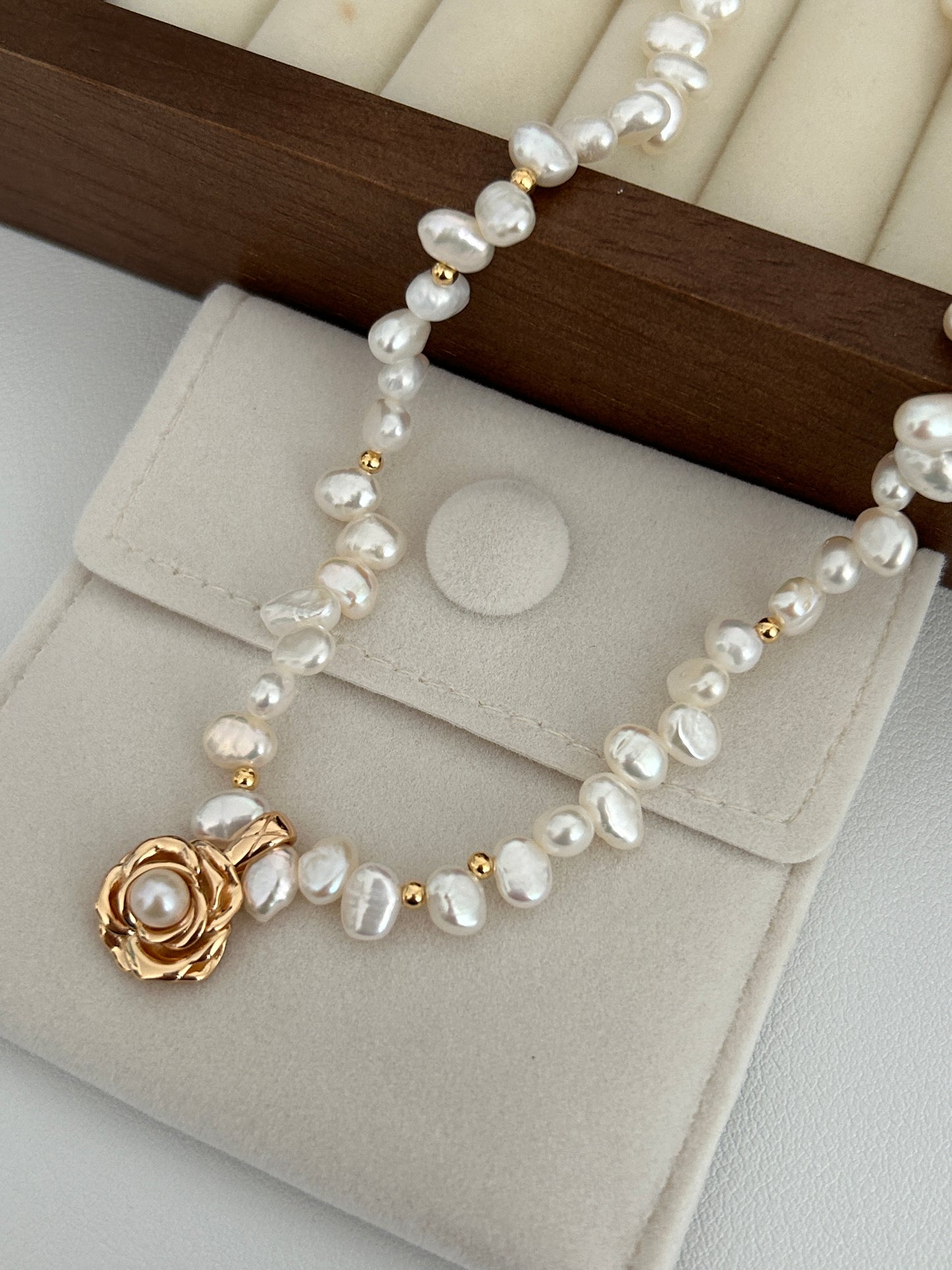 Baroque Pearl Necklace