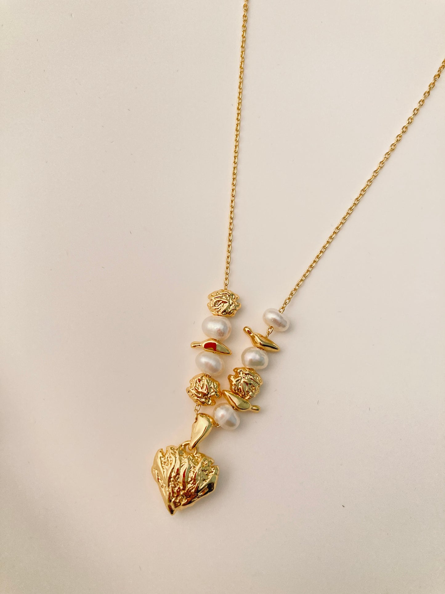 Golden Heart Necklace