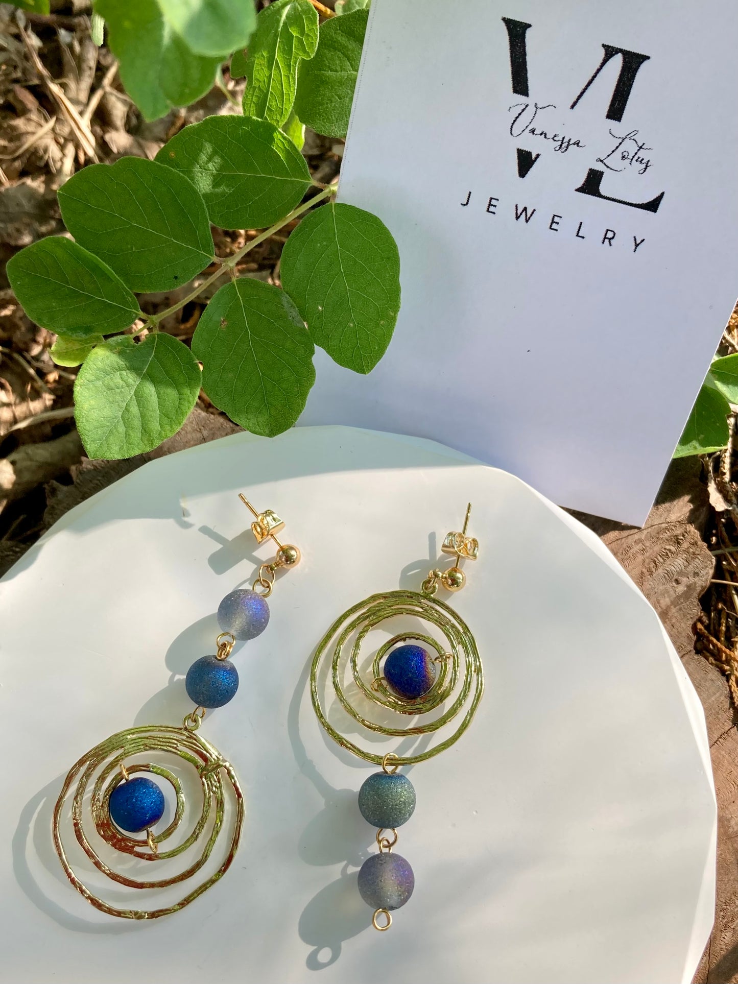 Blue Planet Earrings