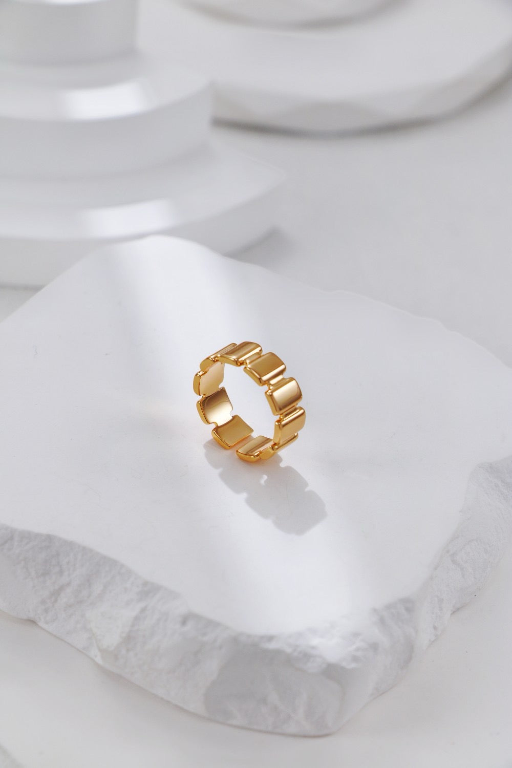 Stripes Sterling Silver Ring