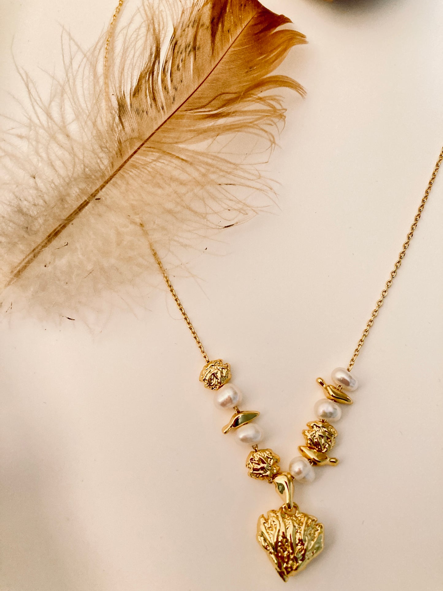 Golden Heart Necklace