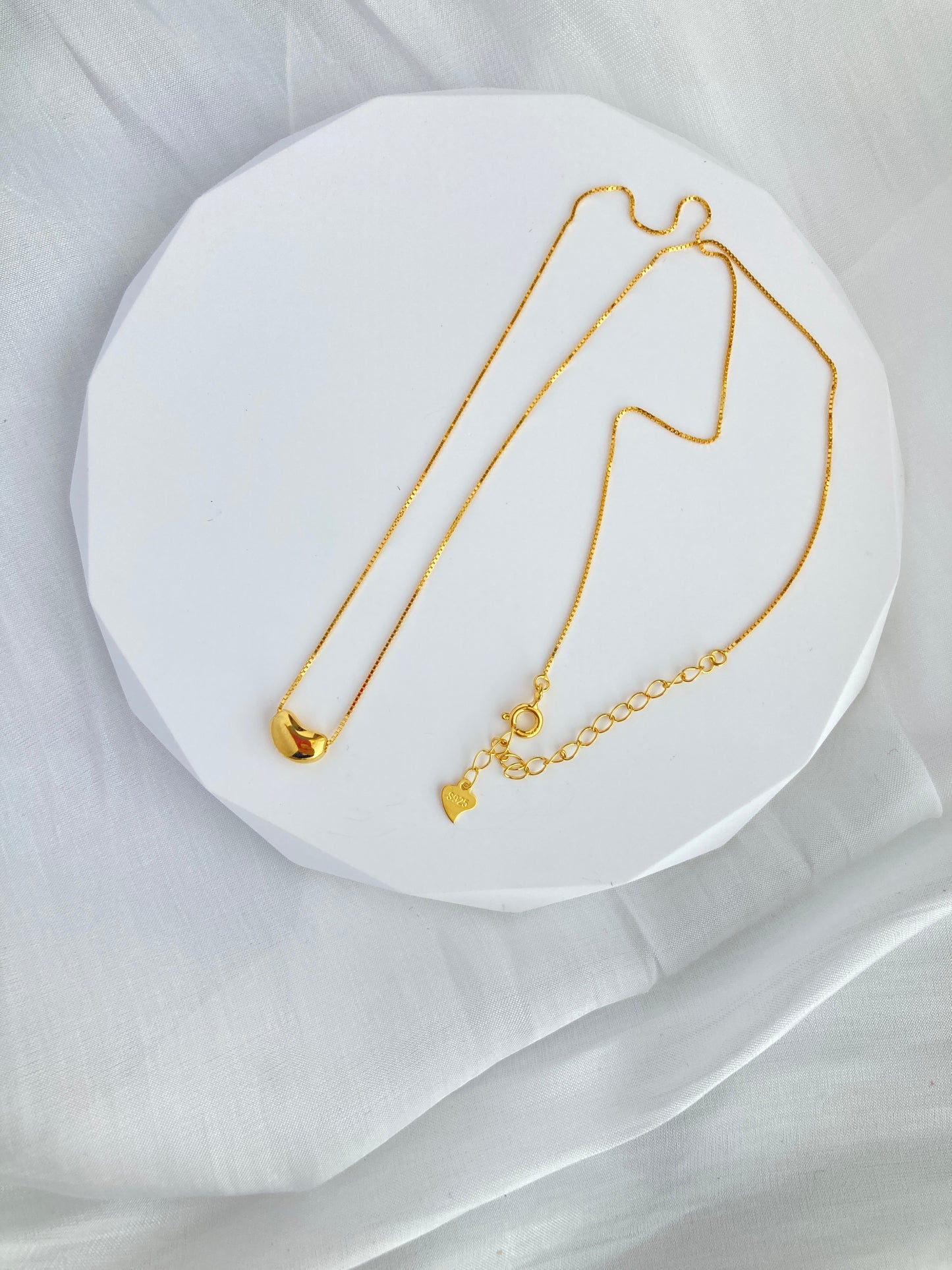 Golden Pea Necklace