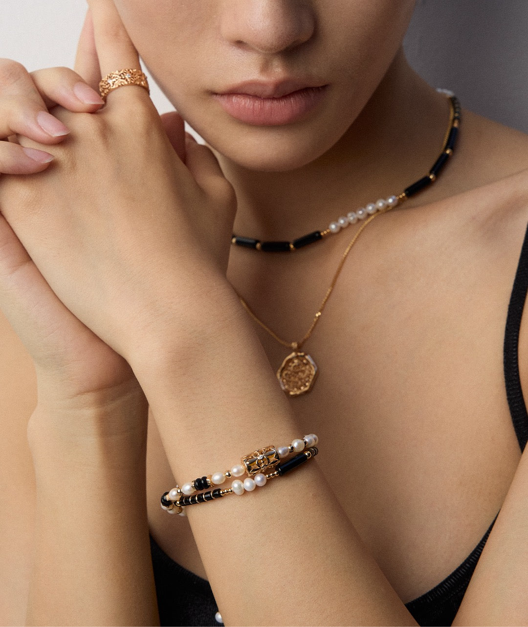Luxe Pearl Harmony Bracelet