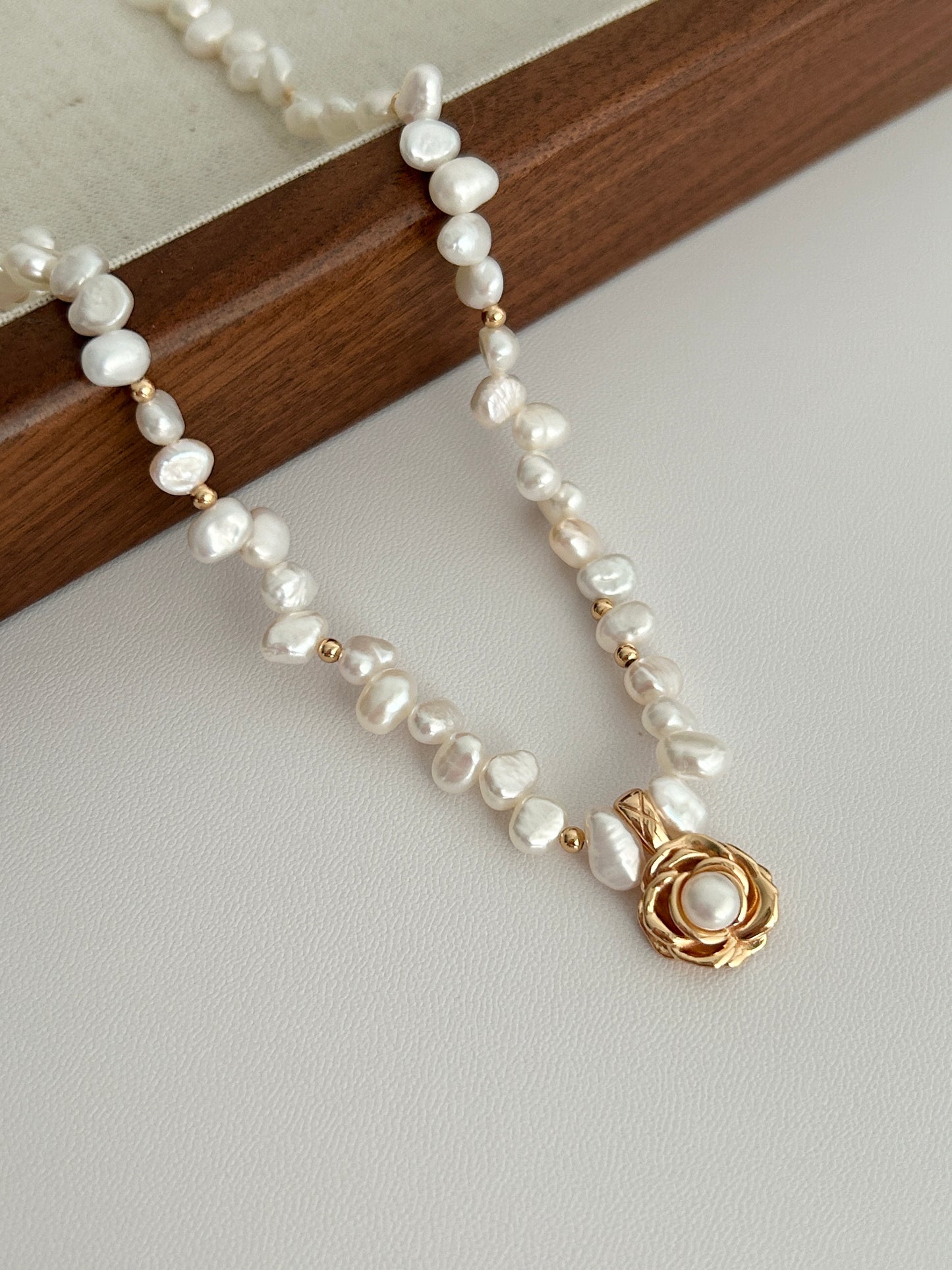 Baroque Pearl Necklace
