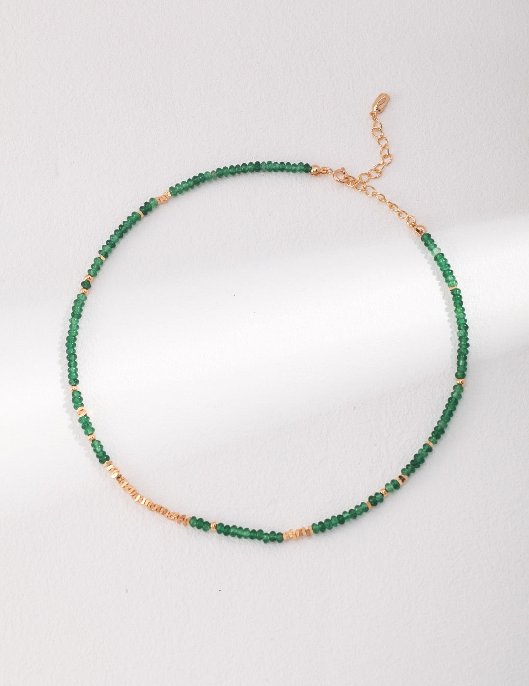 Emerald Sterling Silver Jewelry Set
