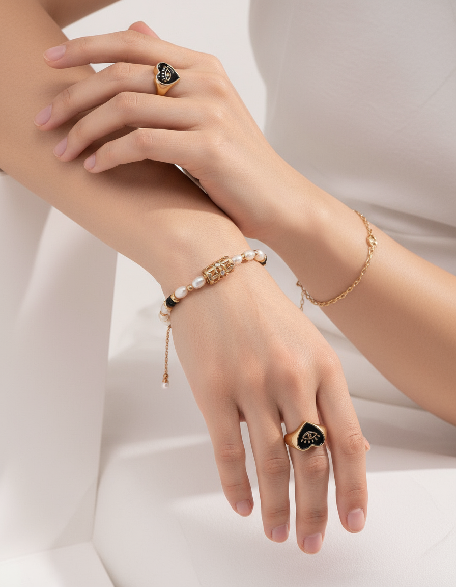 Luxe Pearl Harmony Bracelet