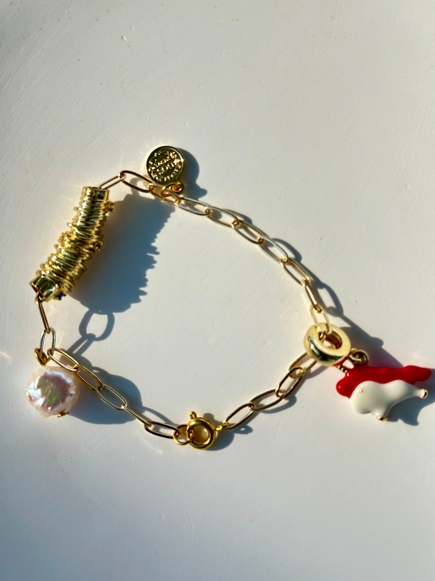 Holiday Spirit Baroque Pearl Necklace and Bracelet