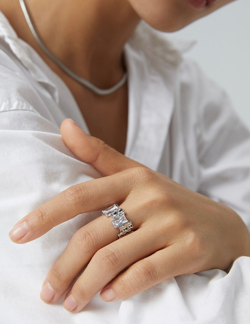 Shine Silver Ring
