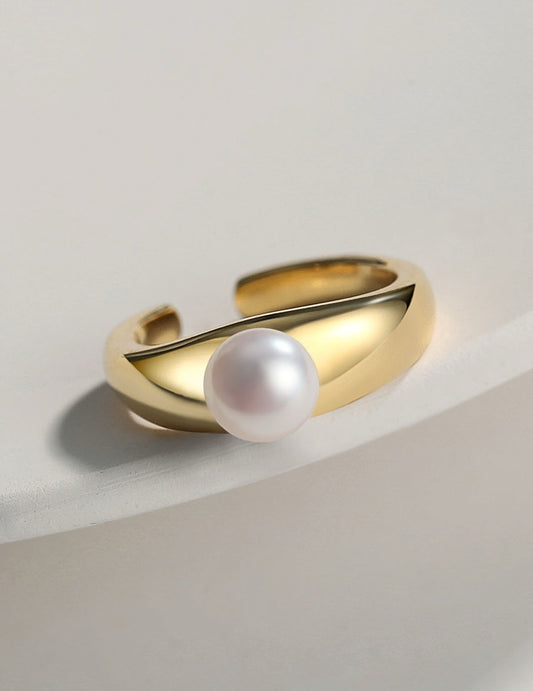 Solstice Pearl Ring