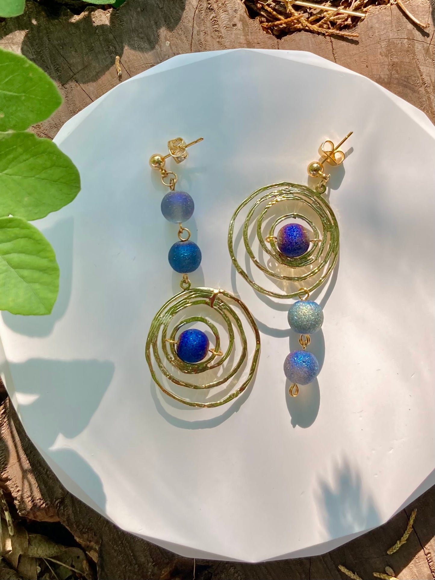 Blue Planet Earrings