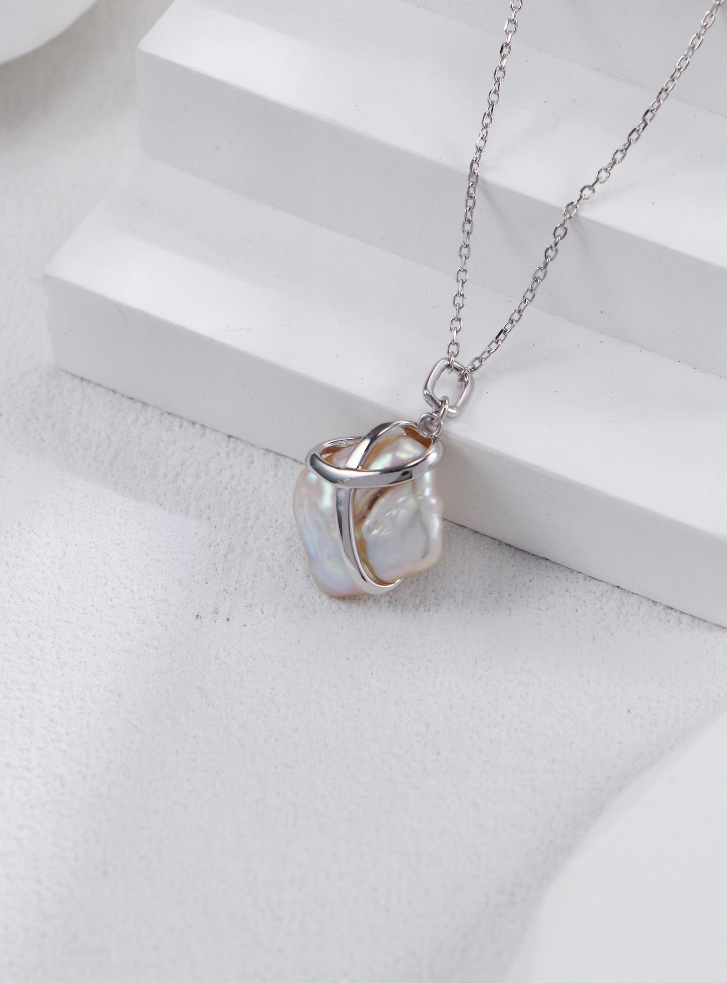 Ice Sterling Silver Necklace