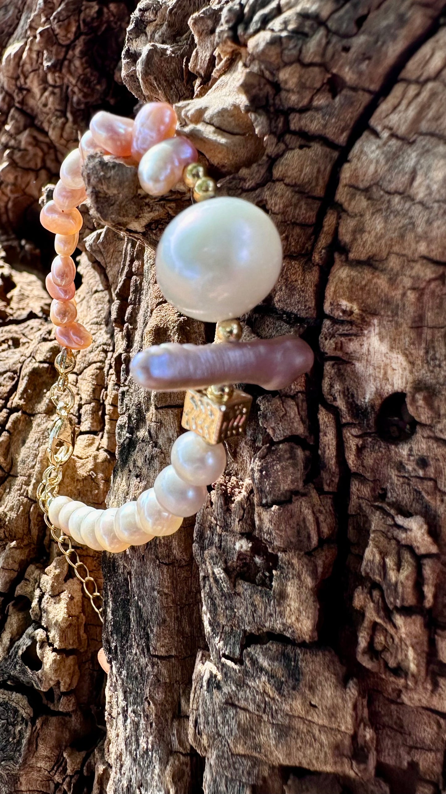 Little Princess Baroque Pearl Bracelet