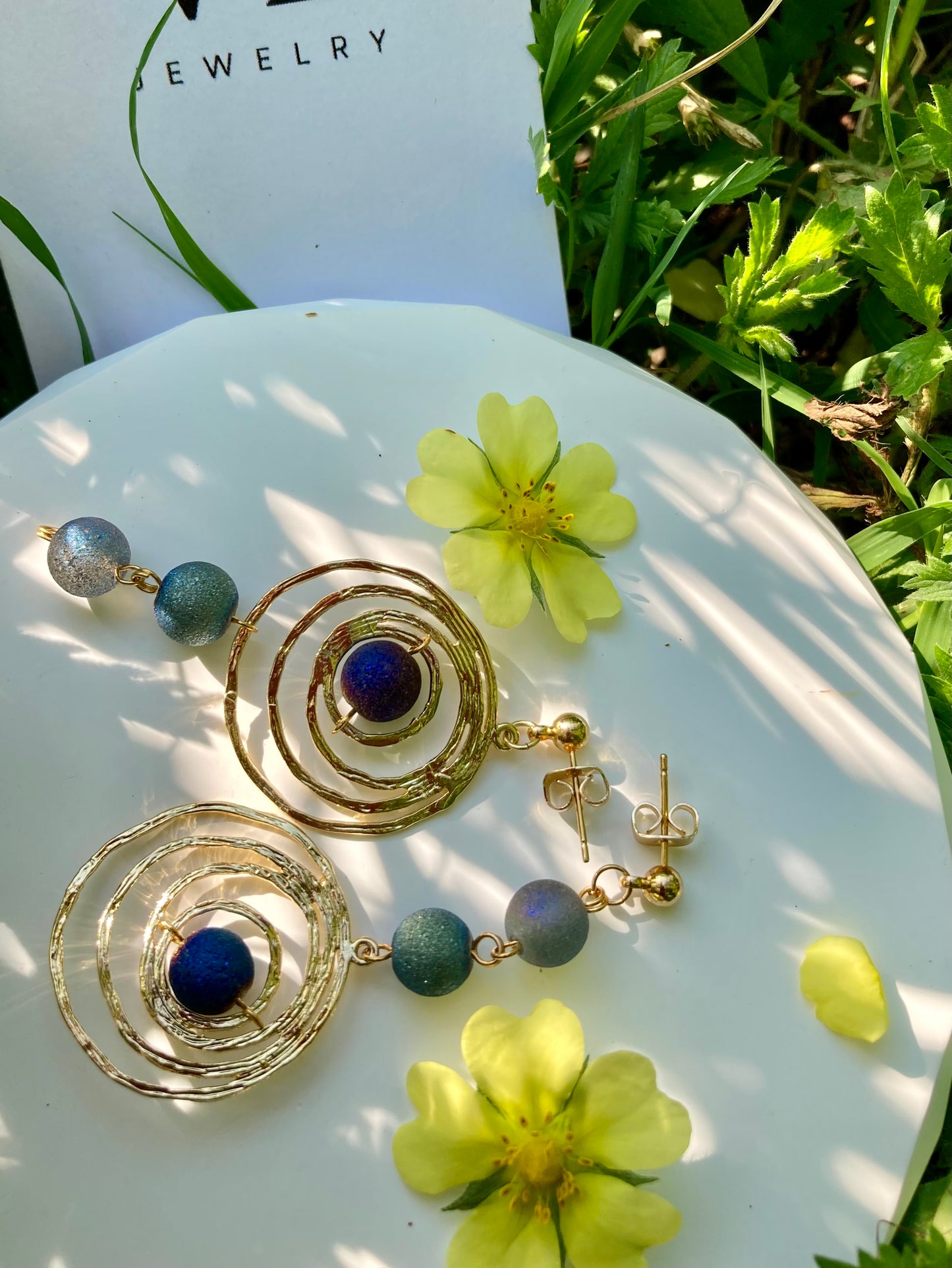 Blue Planet Earrings