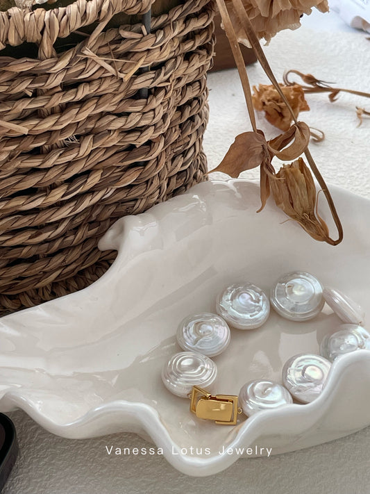 Rome Holiday Pearl Bracelet