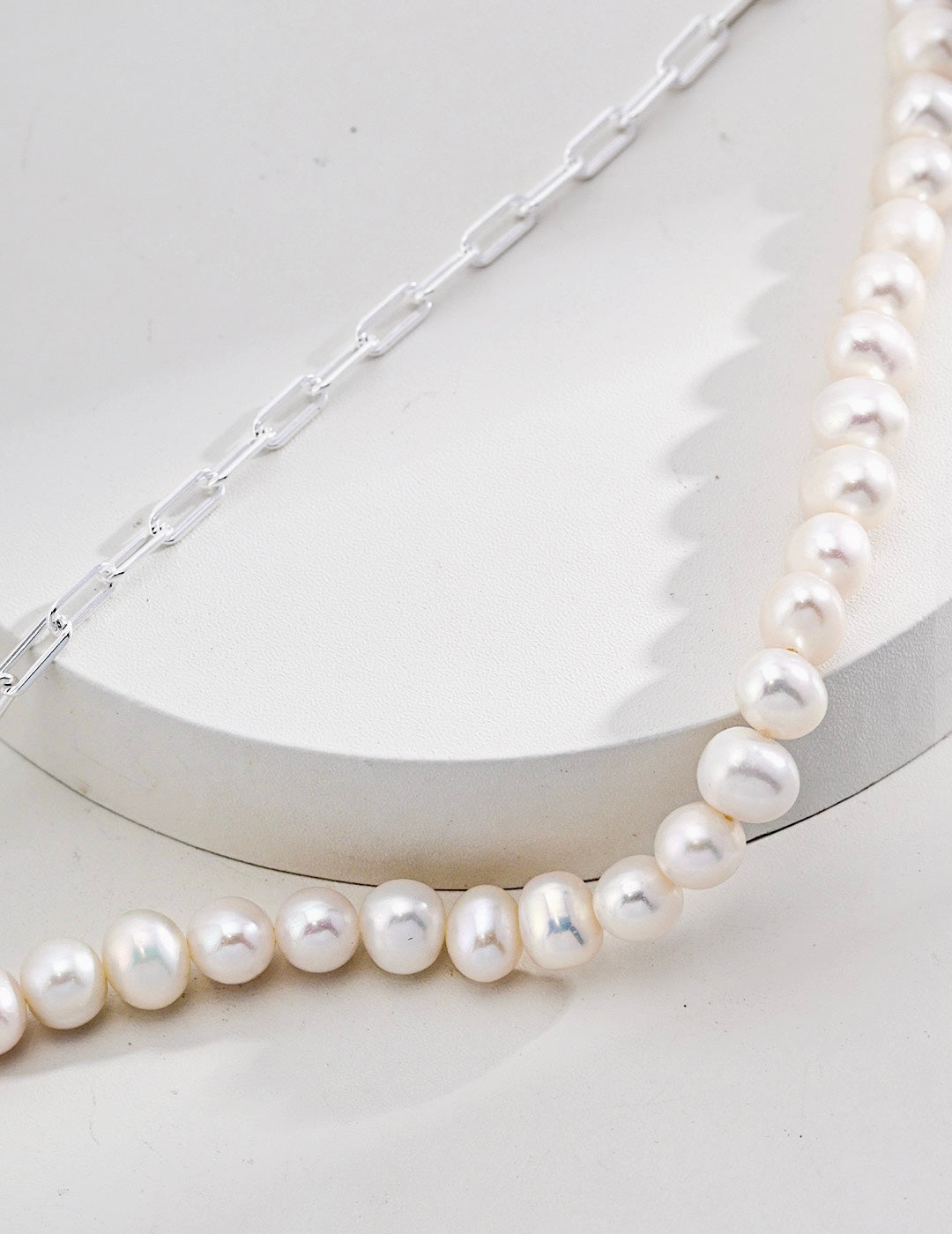 Snow Necklace and Earrings set